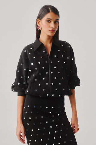 Co-ord Set for Contemporary Wear – Black Bling by Aroka