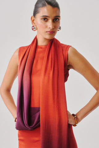 Scarf Dress For contemporary– Multicolor Ember By Aroka