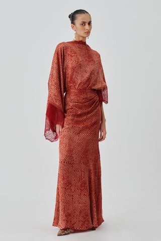 Orange Dress Contemporary Wear Anaya by Aroka