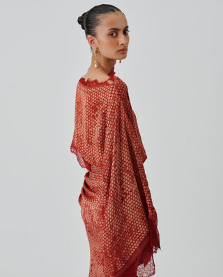 Orange Dress Contemporary Wear Anaya by Aroka