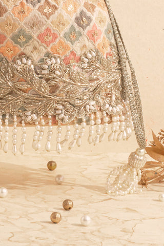 Multicolor aza bucket bag