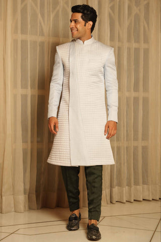 Blue dil se zaar sherwani