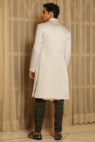 Blue dil se zaar sherwani