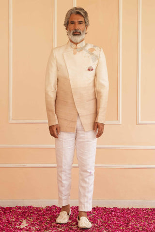 Ivory dil se khab zardosi menswear