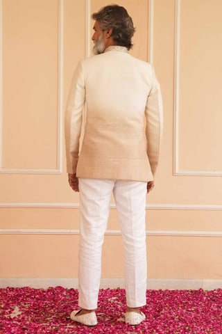 Ivory dil se khab zardosi menswear