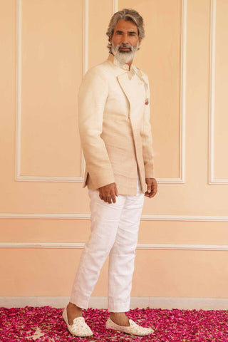 Ivory dil se khab zardosi menswear