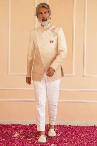 Ivory dil se khab zardosi menswear