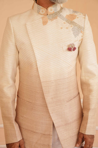 Ivory dil se khab zardosi menswear