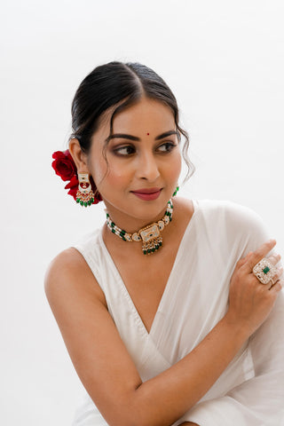 Choker Set Minimalist Wear - Gold Keira Choker by Putstyle