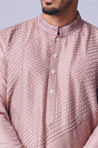 Peach kurta with with pant