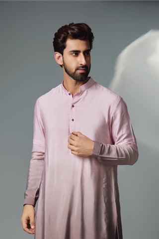 Gray ombre kurta and pant
