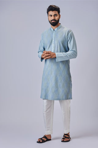 Blue kurta with pant