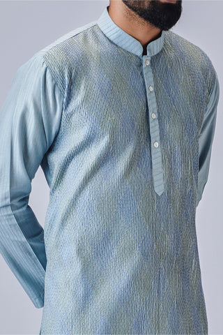 Blue kurta with pant