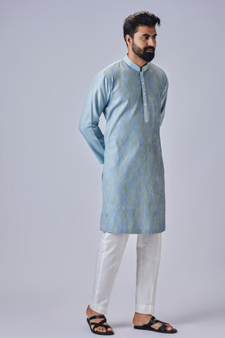 Blue kurta with pant