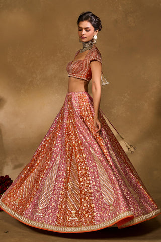 Lehenga Set Indian Wedding Pink Saba Lehenga by Chamee & Palak