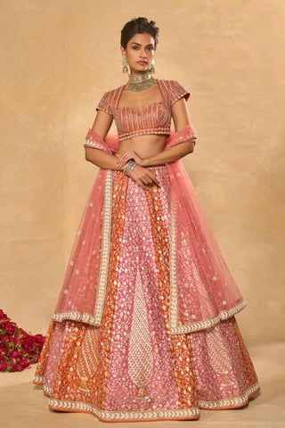 Lehenga Set Indian Wedding Pink Saba Lehenga by Chamee & Palak