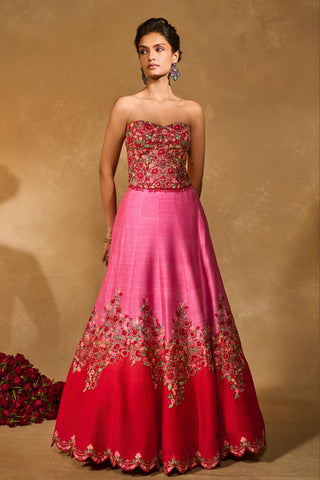 Lehenga Set Indian Wedding Pink Tanya Lehenga Set by Chamee & Palak