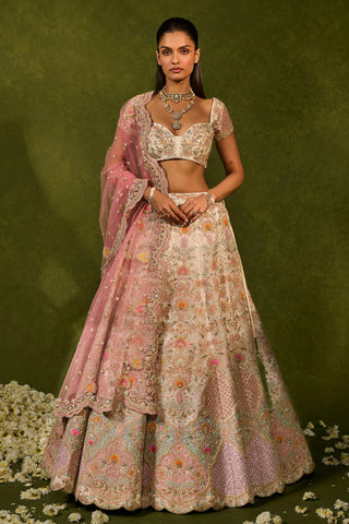 Lehenga Set Indian Wedding Multicolor Kiara Lehenga Set by Chamee & Palak