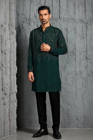 Kurta Set for Indian Wedding - Mehfil Kurta by Sarab Khanijou