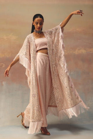 Pink Kaftan Set for Indian Festive Wear by Twenty Nine