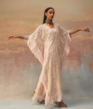 Pink Kaftan Set for Indian Festive Wear by Twenty Nine