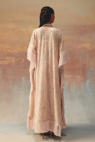 Pink Kaftan Set for Indian Festive Wear by Twenty Nine