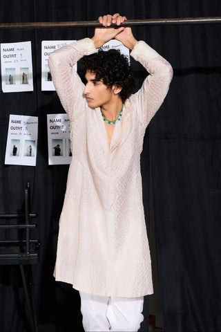 Kurta Set for Indian Weddings – Pink Bandhani by Twenty Nine