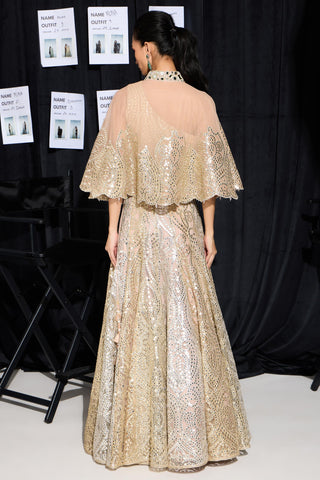 Lehenga Set for Indian Weddings – Multicolor Mirror Work by Twenty Nine