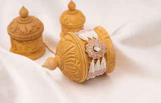Bracelet Pink Wear - Pink Raven Pearl Bracelet by Putstyle