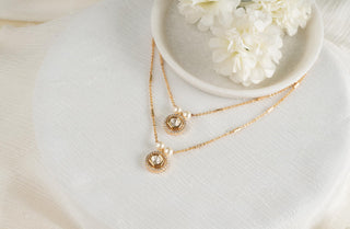 Chain Layered Wear - Gold Tatva Polki Chain by Putstyle