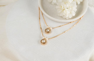 Chain Layered Wear - Gold Tatva Polki Chain by Putstyle