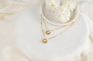 Chain Layered Wear - Gold Tatva Polki Chain by Putstyle