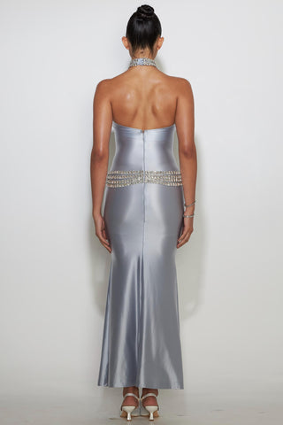 Dress Glamour Wear - Silver Frida Dress by self-cntrd