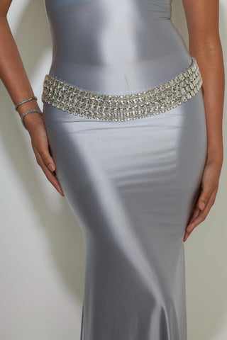 Dress Glamour Wear - Silver Frida Dress by self-cntrd