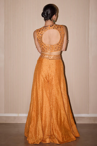 Sharara Set for Indian Weddings – Yellow Bandhani by Twenty Nine