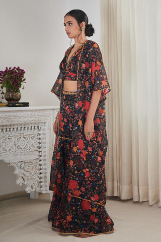 Gharara set for women for Indian Wedding – Sohan dinchariya gharara set by Shasha Gaba