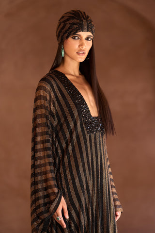 Black asht seher kaftan