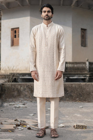 Pink chandresh kurta set