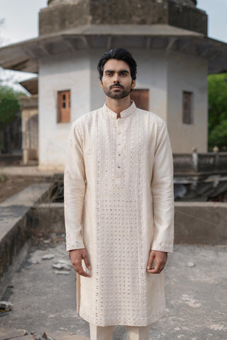 Pink chandresh kurta set