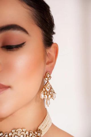 Chokar for Festive – Gold Harini Kundan by Zevar by Geeta