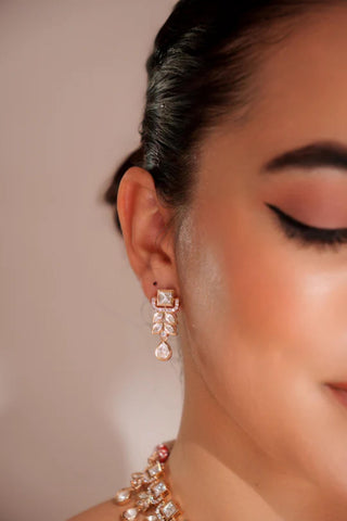 Necklace Set For Festive – Gold Saishali Kundan by Zevar by Geeta