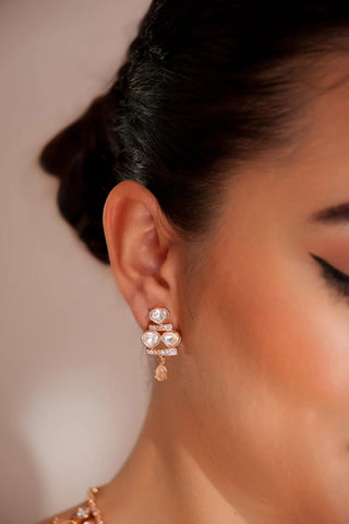 Necklace Set for Festive – Gold Svara Kundan by Zevar by Geeta