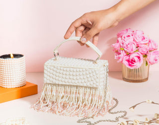 White roshiyaan clutch