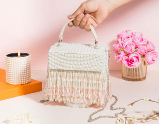 White roshiyaan clutch