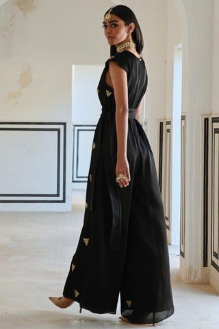 Black rahi jumpsuit