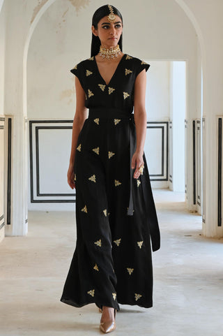 Black rahi jumpsuit