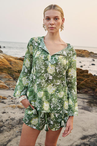 Multicolor agathe short