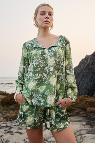 Multicolor agathe short