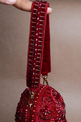Red damsel bag