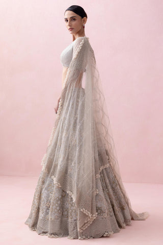 Gray reverie-festive lehenga set